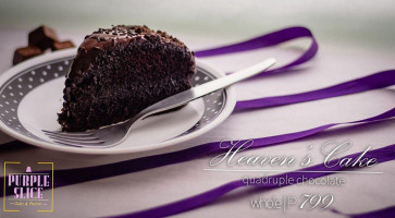 Purple Slice Cakes And Pastries House food