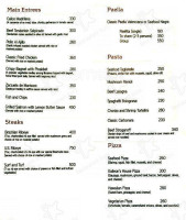 Galleon By Mario's Kitchen menu