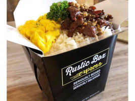 Rustic Box Express Mall Of Asia food