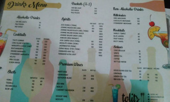 Tolit's Resto Music Lounge menu