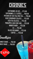 Kaps (tapsi) Abangan Sur, Marilao Branch food