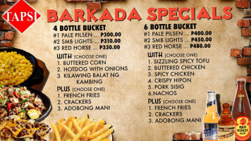 Kaps (tapsi) Abangan Sur, Marilao Branch food