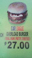 Captain Eagle Burger And Fries food