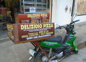 R E Delizioso Pizza, Pasta More outside