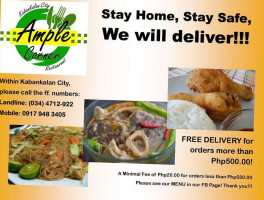 Ample's Corner food