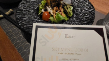 Sorae Lounge food