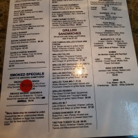 4th Street Pub menu