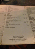 Amaretto Caffe Pizzeria Trattoria menu