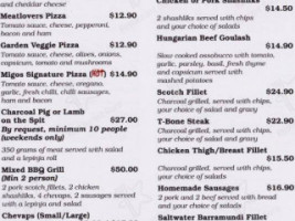 Migo's BBQ Inn menu