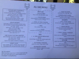 Wolfe and Co. menu