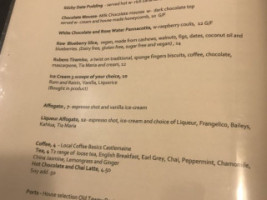 Rubens at Hepburn menu