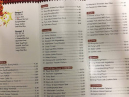 Ocean Garden Chinese Restaurant menu