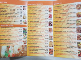 Tigers Asian Wok menu