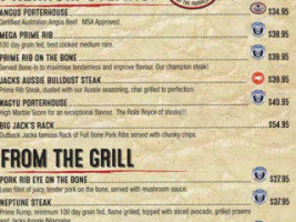 Outback Jacks Bar & Grill menu