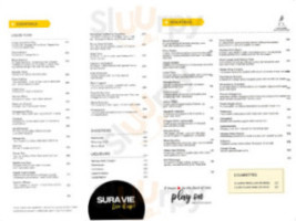 The Yellow Chilli menu