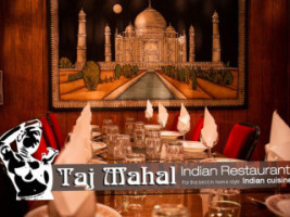 Taj Mahal Indian menu