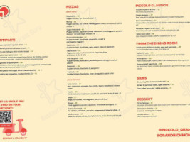 Piccolo Grand Richmond menu