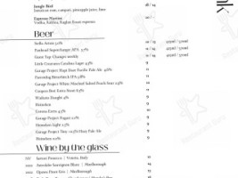 Alpha Street Kitchen menu