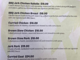 Jamaican Kitchen menu