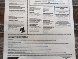 Peatzeria menu