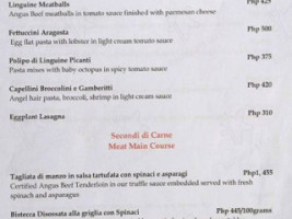 Mario Mio menu