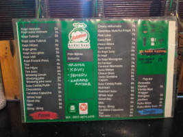 Kedai Kopi Kantong menu