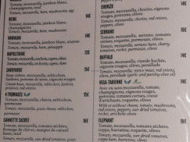 L'elephant Du Praz menu