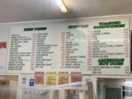 Riddell Takeaways menu