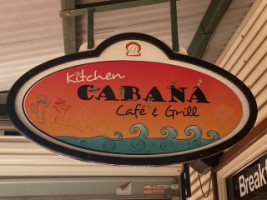 Kitchen Cabana Cafe Grill menu