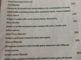 Ashoka menu