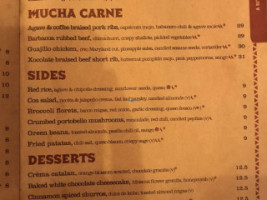 Mexico Takapuna menu