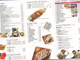 Moon Fresh Sushi menu