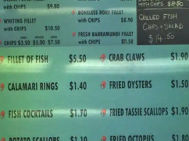 Smith's Quality Seafood menu