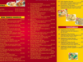 Magic Noodle menu