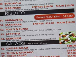 Appetito Pizza menu