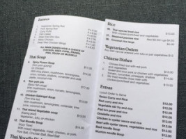 Family Thais: Lamom's Thai Tucker And Takeaway menu