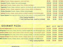 Kebap Pizza Pasta Express menu