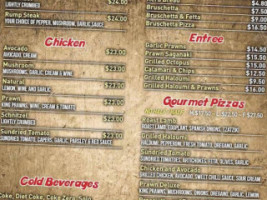 Bexley Italian Pizzeria menu