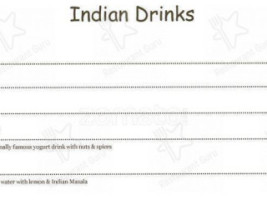 Shivalay Indian's menu