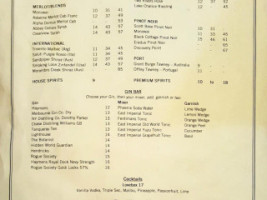 Brew Union Brewing Co menu