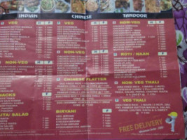 The Food Junction menu