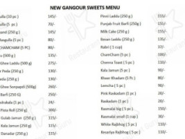 New Gangour Sweets (adityapur) menu