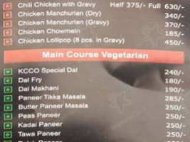 Kebabs Curries Company menu