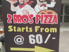 2 Bro's Pizza menu