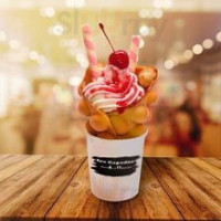 Ice Capades Shaved Ice Milkshakes food