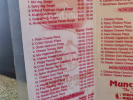 Muncheez The Food Place Fastfood menu