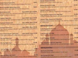 India To You menu