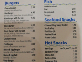 Beaudesert Fish Chips menu