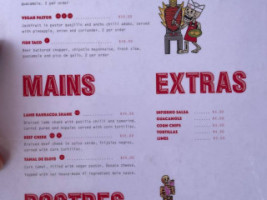 Cartel Del Taco menu