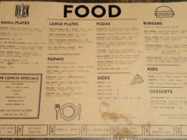 The Deck menu